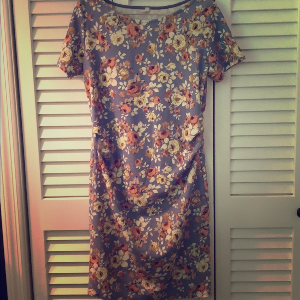 Pinkblush maternity floral dress